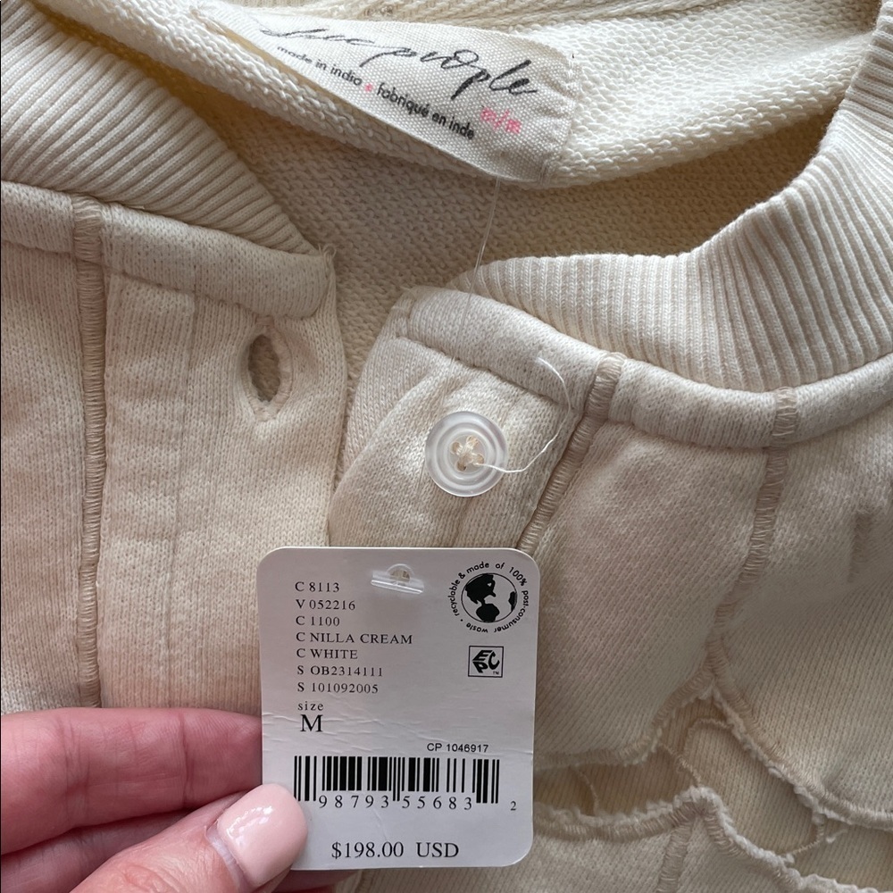 Free People Flutterscape Cardigan Sweatshirt - Picture 5 of 7